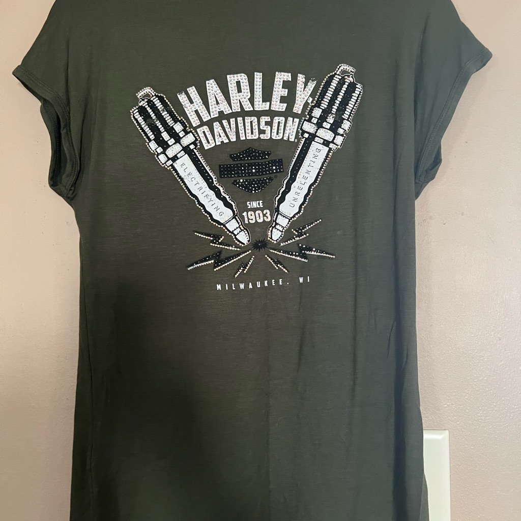 Nwt Woman’s Authentic Harley Davidson T-Shirt Size S